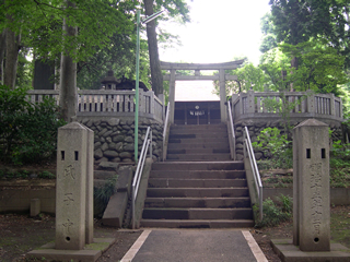 黒目川天神社の写真
