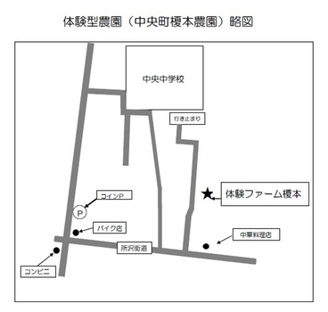 体験ファーム榎本案内図