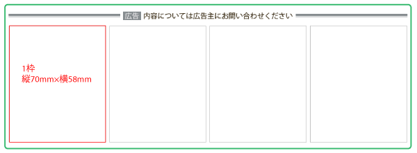 画像イメージ　1枠