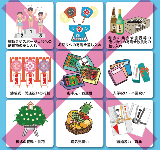 寄附禁止行為9選