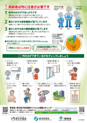 高齢者の熱中症対策（裏）