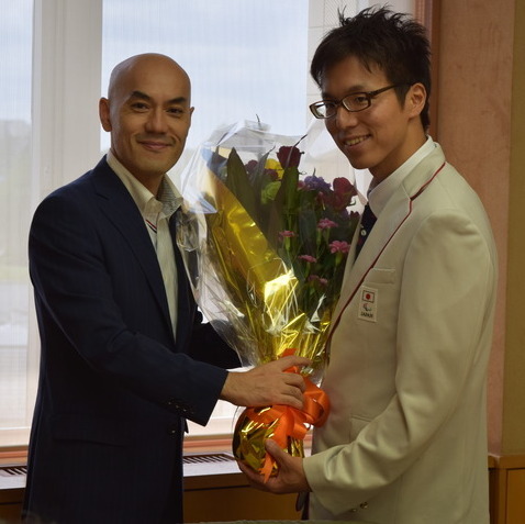 水泳の小山選手