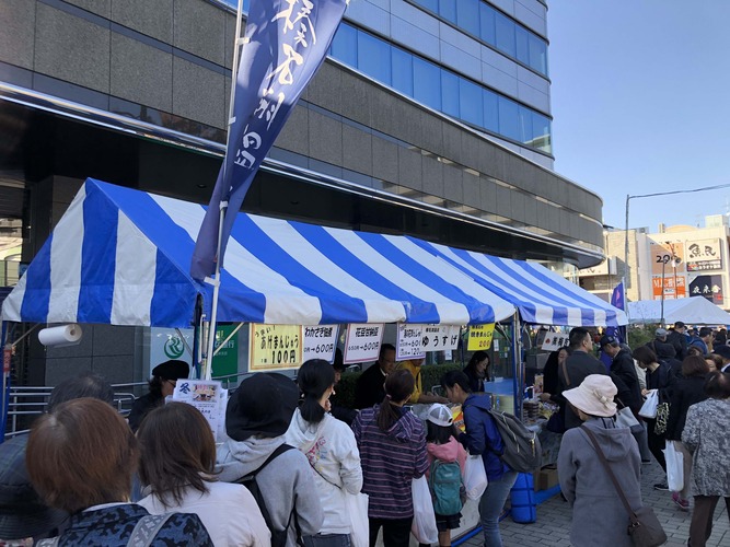 市民みんなのまつり　揚げ饅頭