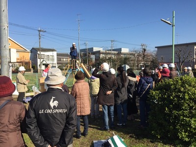 自治会長の開会あいさつ