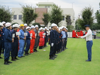 画像　平成30年度自衛消防の様子（その2）