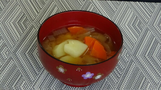 大人のみそ汁の画像