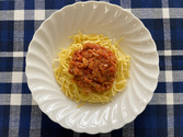ミートソーススパゲティーの画像