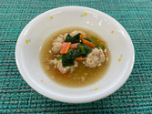豆腐入り肉団子と野菜の煮物
