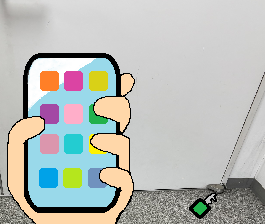 スマートフォンのイラスト画像