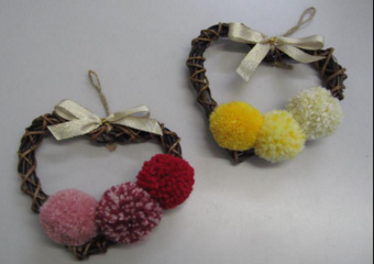 販売会の手作り品の写真