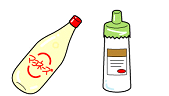チューブ類のイラスト