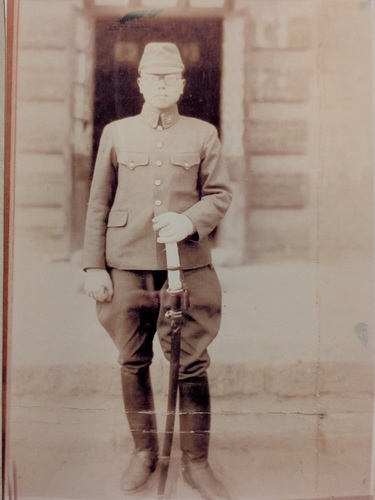 福田武(フクタタケシ)さんの戦時中の写真