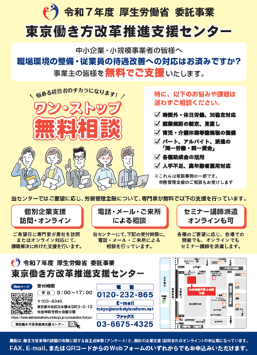 働き方改革チラシ