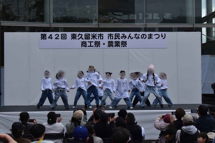 昨年の市役所ステージ