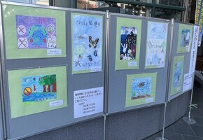 2025環境ポスター展示風景その1