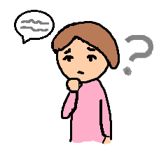 失語症の困難さについての女性のイラスト