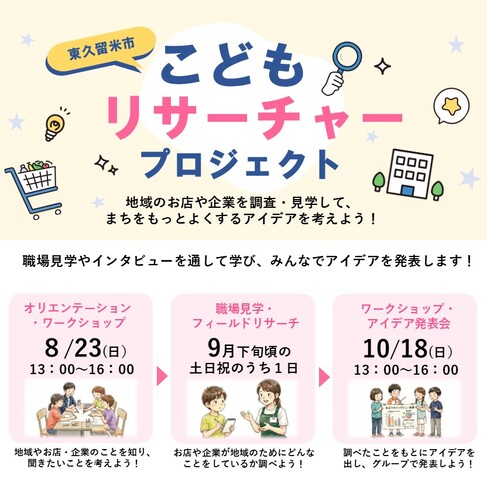 東久留米市こどもリサーチャープロジェクト
